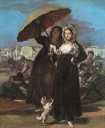 Francisco Jose de Goya  - Bilder Gemälde - Young Majas