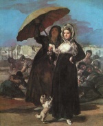 Francisco Jose de Goya  - Peintures - Jeunes Mayas