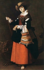 Francisco de Zurbaran  - Bilder Gemälde - St Margaret