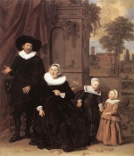 Frans Hals  - Bilder Gemälde - Family Portrait