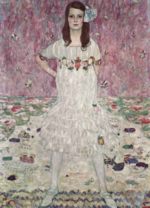 Gustav Klimt  - Bilder Gemälde - Portrait der Eugenia (Maeda) Primavesi