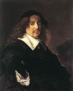 Frans Hals  - Bilder Gemälde - Portrait of a Man