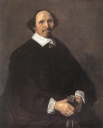 Frans Hals  - Bilder Gemälde - Portrait of a Man