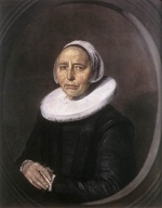 Frans Hals  - Bilder Gemälde - Portrait of a Woman