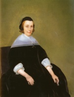 Gerhard ter Borch - Bilder Gemälde - Portrait of a Lady