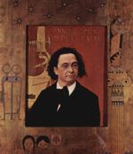Gustav Klimt  - Bilder Gemälde - Portrait des Pianisten Joseph Pembauer