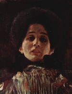 Gustav Klimt  - Peintures - Portrait d'une femme