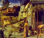 Giovanni Bellini - Bilder Gemälde - St Francis in Ecstasy
