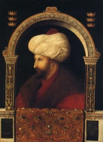 Giovanni Bellini - Bilder Gemälde - Sultan Mehmet II