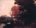 Gustave Courbet  - Bilder Gemälde - Lisiere de foret