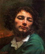 Gustave Courbet  - Peintures - Portrait de l'artiste