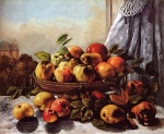 Gustave Courbet  - Bilder Gemälde - Still Life (Fruit)