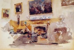 James Abbott McNeill Whistler  - Bilder Gemälde - Moreby Hall