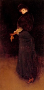 James Abbott McNeill Whistler  - Bilder Gemälde - Portrait of Lady Archibald Campbell