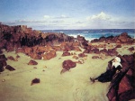James Abbott McNeill Whistler  - Bilder Gemälde - The Coast of Brittany