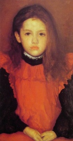 James Abbott McNeill Whistler  - Peintures - La petite rose de Lyme Regis