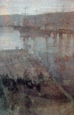 James Abbott McNeill Whistler  - Bilder Gemälde - Valparaiso Bay