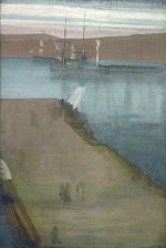 James Abbott McNeill Whistler  - Bilder Gemälde - Valparaiso Harbor