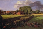 John Constable  - Bilder Gemälde - Golding Constables Flower Garden