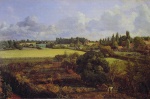 John Constable  - Bilder Gemälde - Golding Constables Kitchen Garden