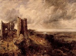 John Constable  - Peintures - Château de Hadleigh 