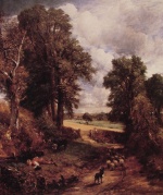 John Constable  - Bilder Gemälde - The Cornfield