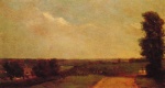 John Constable  - Peintures - Vue vers Dedham