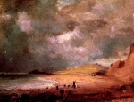 John Constable  - paintings - Weymouth Bay