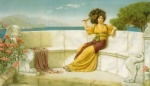 John William Godward  - Bilder Gemälde - In the Prime of the Summer Time