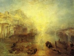 Joseph Mallord William Turner  - Peintures - Italie antique (Ovide banni de Rome)