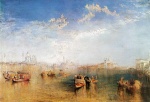 Joseph Mallord William Turner  - Bilder Gemälde - Giudecca, la Donna della Salute and San Georgio