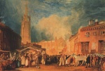 Joseph Mallord William Turner  - Bilder Gemälde - Louth Lincolnshire