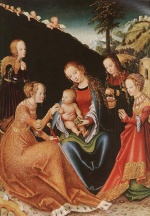 Bild:The Mystic Marriage of St Catherine