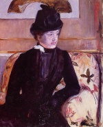 Bild:Mrs Gardner Cassatt in Black