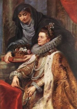 peter paul rubens  - Bilder Gemälde - Altarpiece of St Ildefonso (right panel)