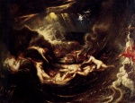 Peter Paul Rubens  - Bilder Gemälde - Hero and Leander