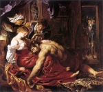 Peter Paul Rubens  - Bilder Gemälde - Samson and Delilah