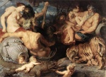 Peter Paul Rubens  - Bilder Gemälde - The Four Continents