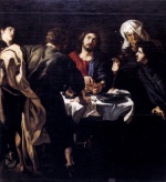 Peter Paul Rubens  - Bilder Gemälde - The Supper at Emmaus