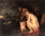 Peter Paul Rubens  - Bilder Gemälde - Venus Frigida