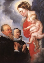 Peter Paul Rubens  - Bilder Gemälde - Virgin and Child