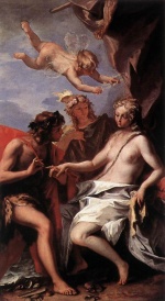 Sebastiano Ricci  - paintings - Bacchus and Ariadne