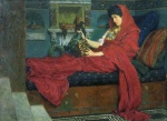 Sir Lawrence Alma Tadema  - Bilder Gemälde - Agrippina with the Ashes of Germanicus
