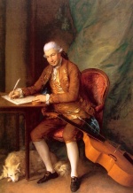 Thomas Gainsborough - paintings - Carl Friedrich Abel