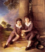 Thomas Gainsborough - Bilder Gemälde - John and Henry Trueman Villebois