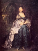 Thomas Gainsborough - Bilder Gemälde - Lady Alston