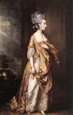 Thomas Gainsborough  - Bilder Gemälde - Mrs Grace Dalrymple Elliot