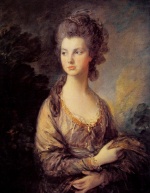 Thomas Gainsborough  - paintings - Mrs Graham