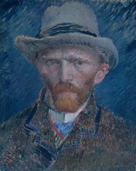 Vincent Willem van Gogh  - paintings - Self Portrait