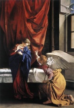Orazio Gentileschi - paintings - Annunciation